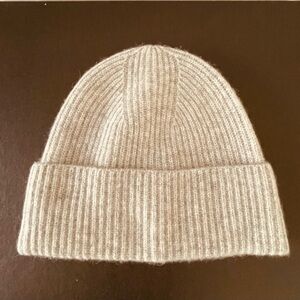 J. Crew Soft Cashmere Beanie - Light Gray